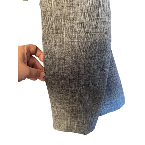 Jones studio separate gray 18 W blazer long sleeve 1 button pocket collar - Picture 5 of 13